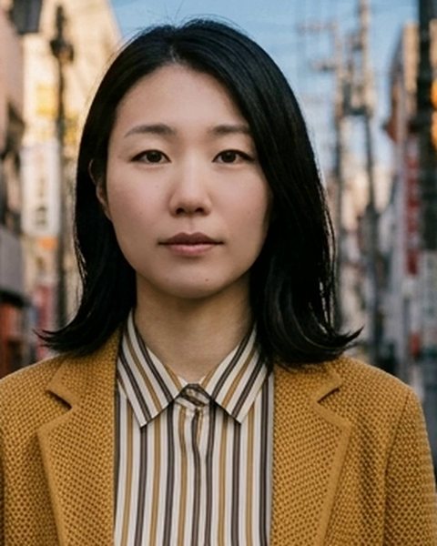 美顔補正の補正後